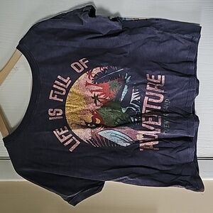 WDW Adventureland cropped t-shirt